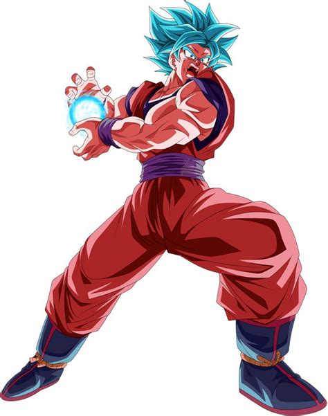 Sparking transforming super saiyan god ss kaioken goku spotlight gameplay ▻art ▻animations ▻main ability ▻special skill. Goku Blue Kaioken by arbiter720 on DeviantArt in 2020 ...