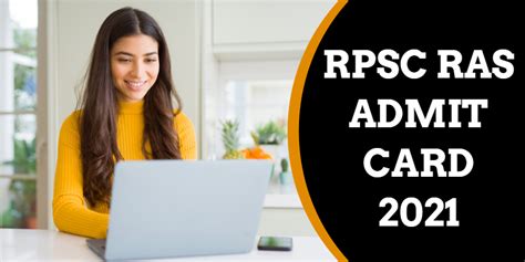 Rpsc Ras Admit Card 2021 Release Date Steps To Download Ras Hall Ticket
