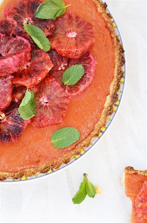 Blood Orange Tart Sutter Buttes Olive Oil Company