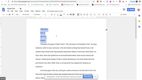 How To Edit An Essay On Google Docs Youtube