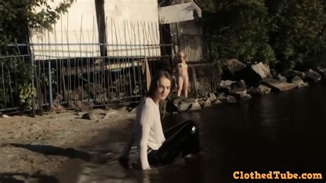 Fully Clothed Bath In A Lake Eporner