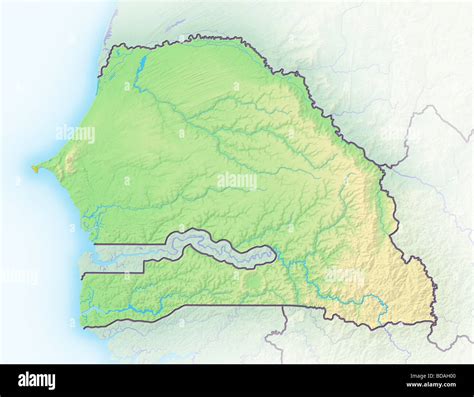 Map Of Senegal Hi Res Stock Photography And Images Alamy