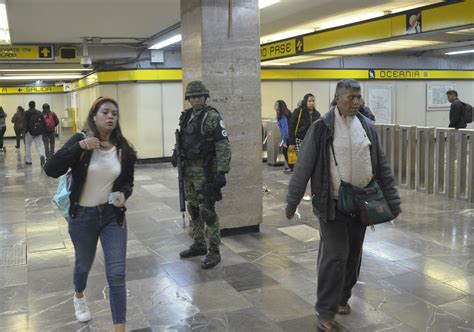 Llega Guardia Nacional Al Metro De Cdmx Pero Solo Para Operativos