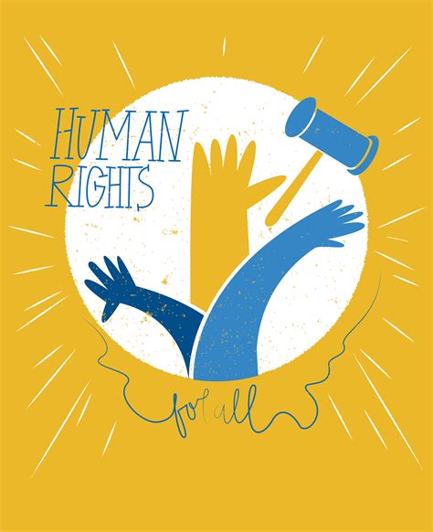 World Human Rights Day Poster Fair Flat Different Background Image