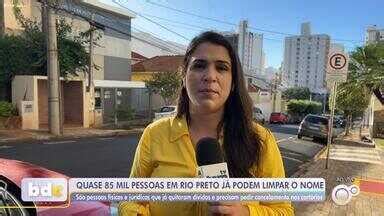 Bom Dia Cidade Rio Preto Feir O Limpa Nome Realizado Em Rio Preto Globoplay