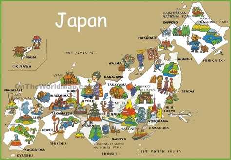 Maps Of Japan Detailed Map Of Japan In English Tourist Map Of