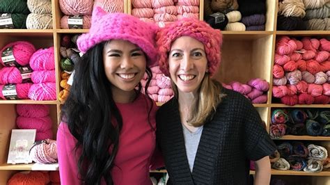 Pussyhat Creators Craft Next Step In Defiance Of Trump Womens Rights