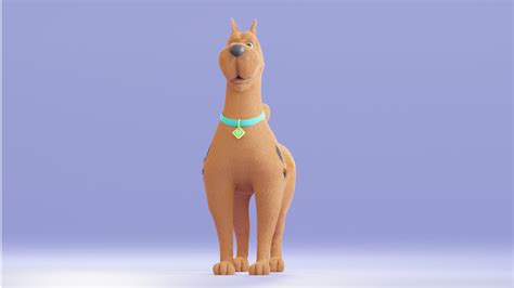 Scooby Doo Rigged And Fur 3d Model Turbosquid 2162018