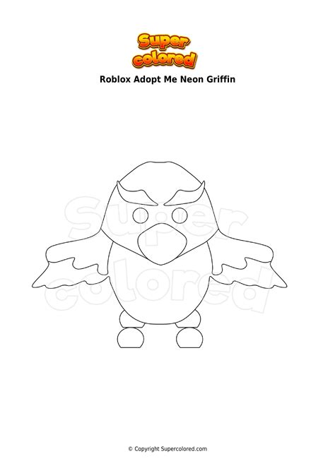Roblox Coloring Pages Parrot