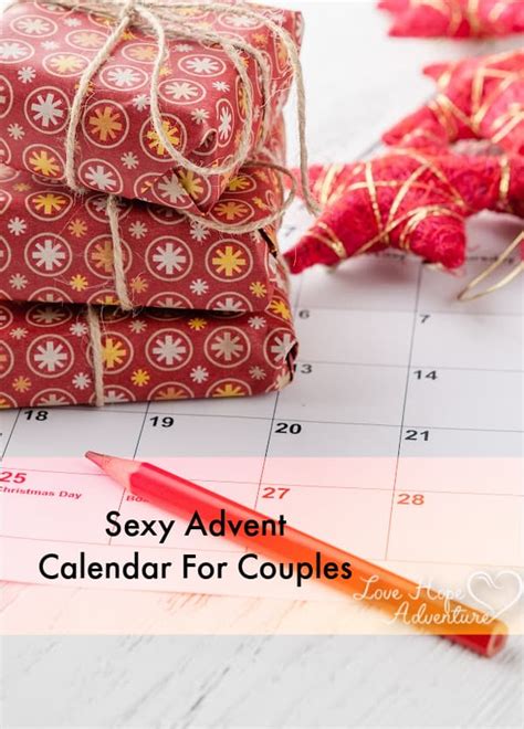 Sexy Advent Calendar For Couples Love Hope Adventure