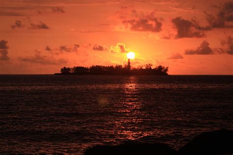 Sunrise In An Island