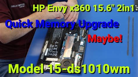 How To Upgrade Memory In Hp Envy X360 Ran Into A Little Snag Model 15