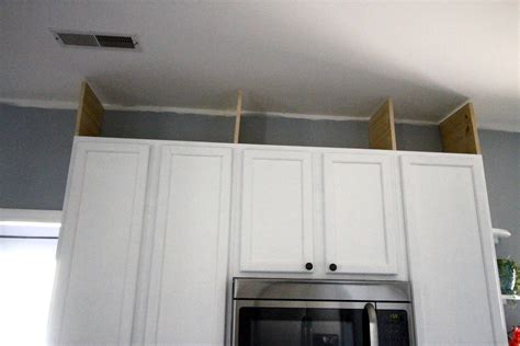 How To Extend Kitchen Cabinets To The Ceiling Charleston Crafted