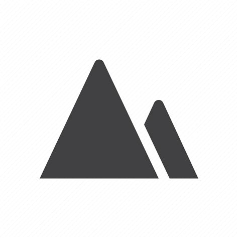 Mountain Terrain Icon Download On Iconfinder