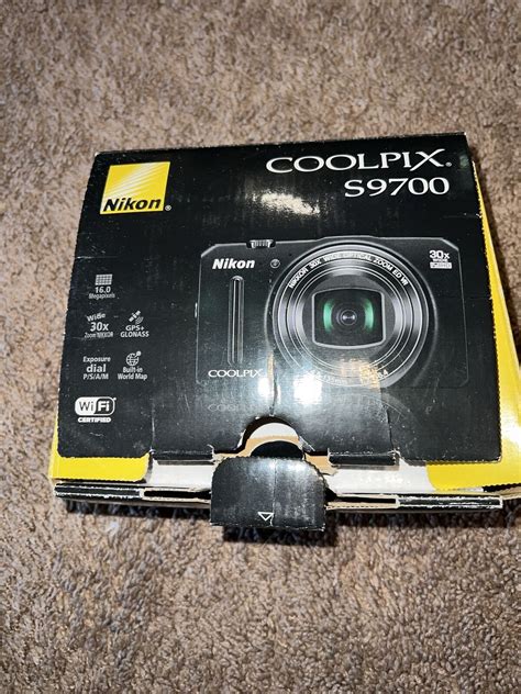 Nikon Coolpix S9700 160mp Digital Camera Black 18208264698 Ebay