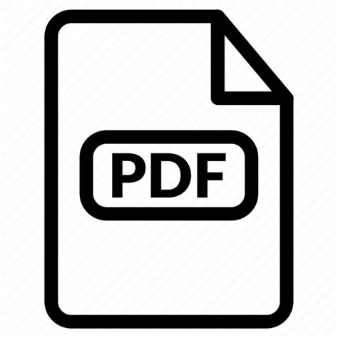 Pdf, pdf document, pdf file, pdf format icon - Download on ...