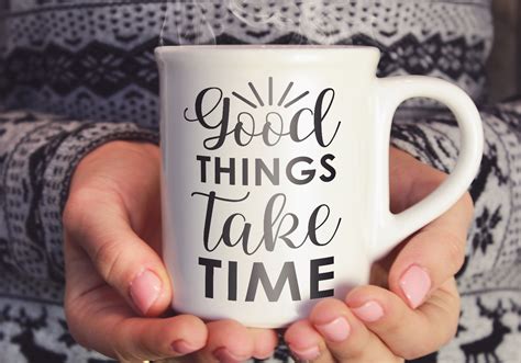 Free Good Things Take Time Svg Png Eps And Dxf By Caluya Design