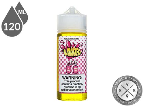 pink by loaded e liquid 120ml ⋆ 12 99