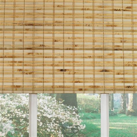 Shop Custom Size Now By Levolor 72 In W X 60 In L Natural Bamboo Light