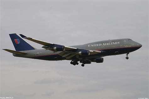 United Airlines B747 400 N178ua