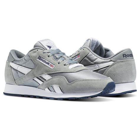 Reebok Classic Nylon Platinum Jet Blue Homme Classics Pemba Crown