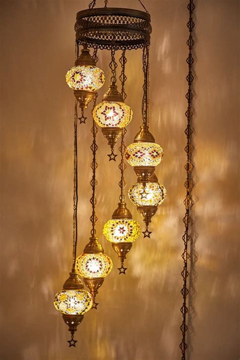 Turkse Lamp Hanglamp Mozaïek Marokkaanse Oosters Authentiek Handgemaakt