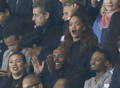 Rihanna At Soccer Match 01 Gotceleb