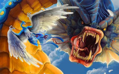 Dragons are among the most elusive and powerful of all pokémon. A dragon and a Pokemon wallpapers and images - wallpapers ...