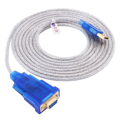 Buy Dtech 10 Ft Usb To Rs232 Db9 Female Serial Port Adapter Cable With Ftdi Chipset Supports
