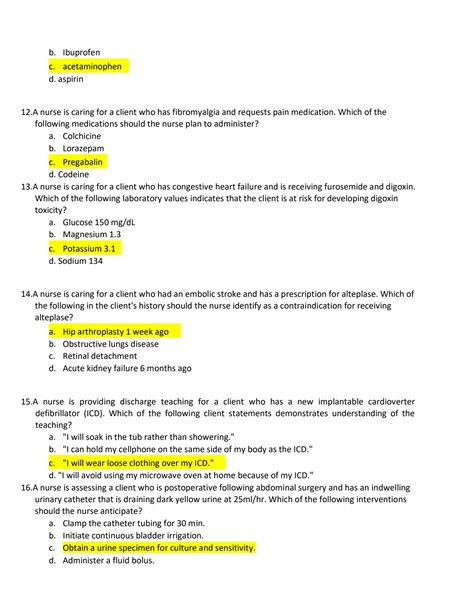 SOLUTION Ati Rn Comprehensive Predictor Retake 2023 Latest Updated