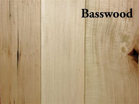 Basswood Hardwood S4s Capitol City Lumber