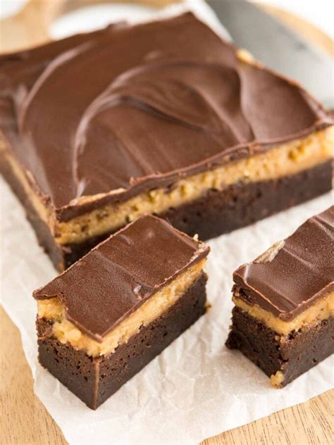 Peanut Butter Brownie Bars Recipe Peanut Butter Topped Brownies