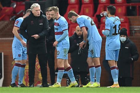 West Ham United Player Ratings Vs Manchester United The 4th Official