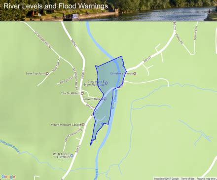 Click here for customized maps. River Derwent at Grindleford :: Flood alerts and warnings ...