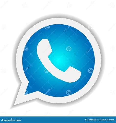 Whatsapp Logo Blue