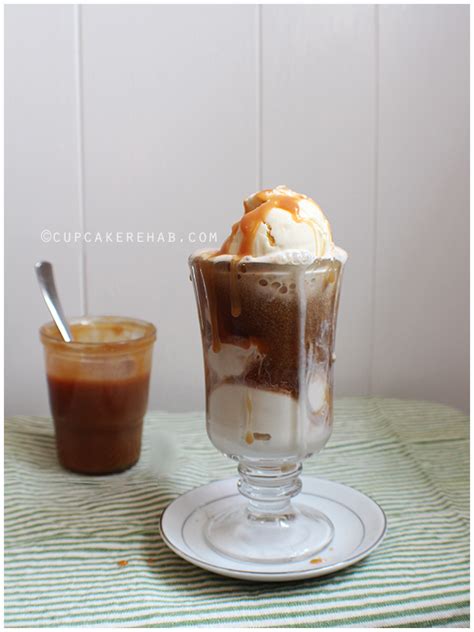 Whiskey Or Bourbon Caramel And A Guinness Ice Cream Float