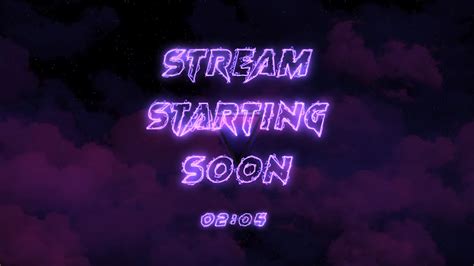 Overlay For Yttwitch Streamers Stream Starting Soon Overlay Template