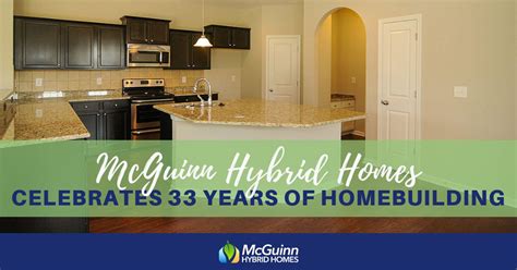 Mcguinn Hybrid Homes Celebrates 33 Years Of Homebuilding Mcguinn