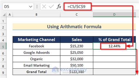 Show Percentage Of Grand Total In Pivot Table Brokeasshome