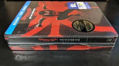 Spider Man Into The Spider Verse Blu Ray Steelbook Best Buy