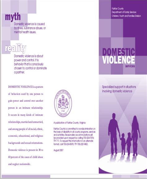 Domestic Violence Flyer Templates