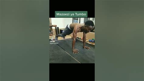 Mazoezi Ya Tumbo Youtube