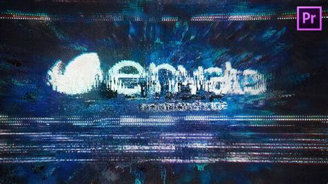 Glitch Logo For Premiere Pro Premiere Pro Templates Videohive