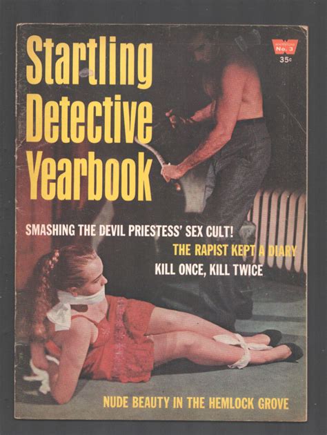 Startling Detective Yearbook 3 1965 Bound Gagged Woman Barnebys