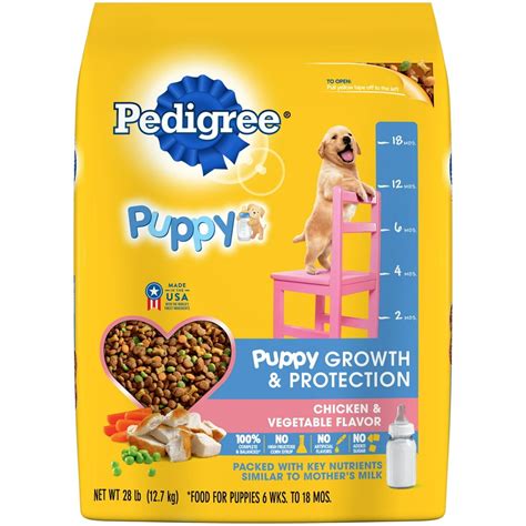 Pedigree Puppy Growth And Protection Chicken And Vegetable Flavor Dry Dog