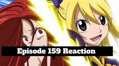 Fairy Tail Blind Reaction Episode 159 English Dub Recap YouTube
