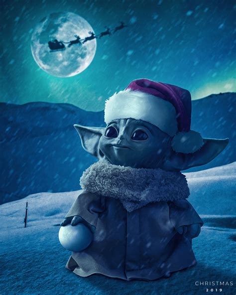 Baby Yoda Christmas 2019 Behance