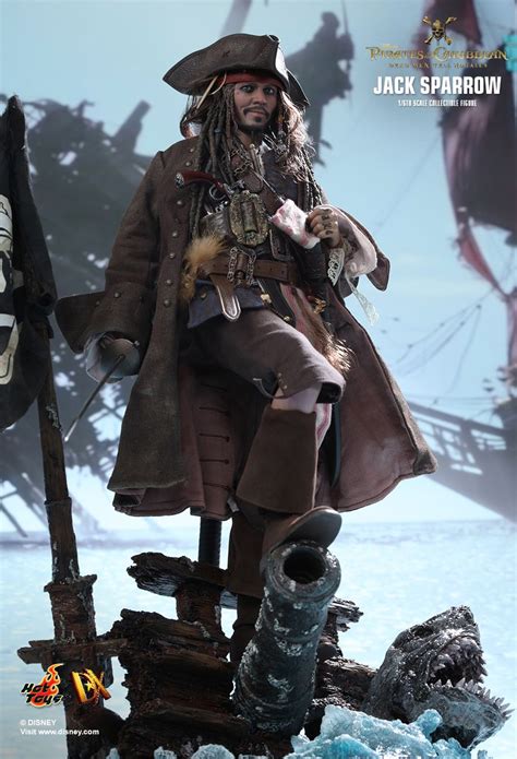Tucked away in the special features on the making of the pirates of the caribbean: PIRATES OF THE CARIBBEAN 5 - JACK SPARROW (DX15)