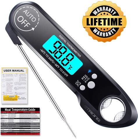 Digital Instant Read Meat Thermometer 2019 Upgraded 100