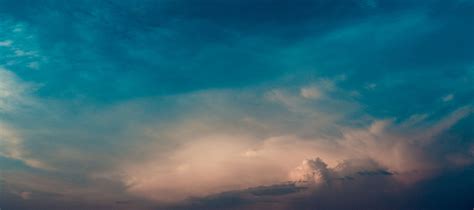 3840x1704 Blue Bright Clouds Cloudy Dawn Daylight Dramatic